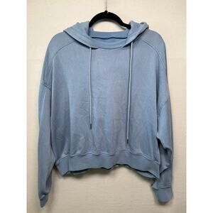 Lazy Sunday Soft Fleece Hoodie Sweatshirt, Size XL